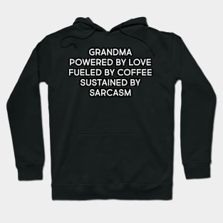 Grandma Powered by Love Hoodie